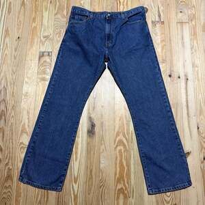 Levi's 517 Jeans Mens 38x32 Blue Bootcut Denim 00517-0196